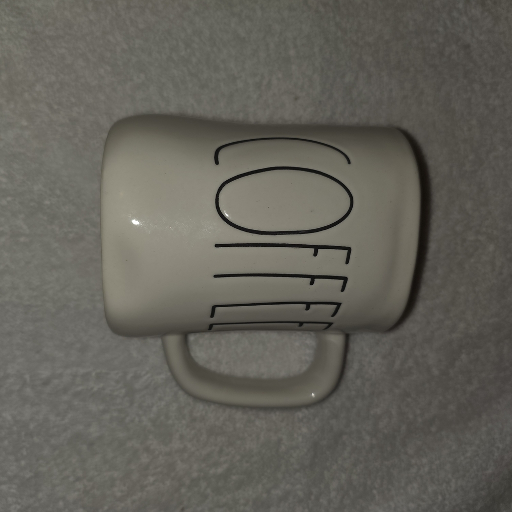 Rae Dunn Cream Ceramic Coffee Mug